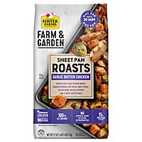 Foster Farms Farm & Garden Garlic Butter Chicken Sheet Pan Roast - 27 OZ - Image 1