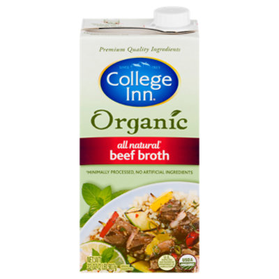 College Inn Organic Beef Broth - 32 Oz - Image 1