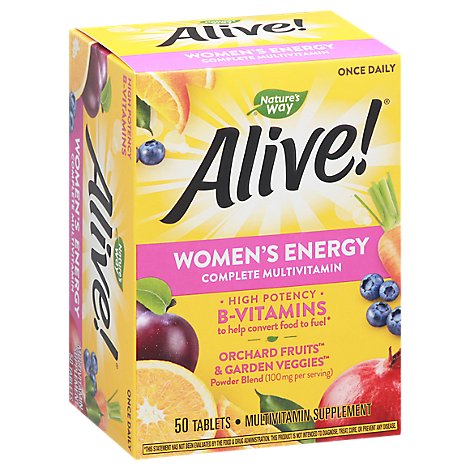 Nw Alive Womens Energy Multi - 50 CT