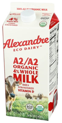 Alexandre Eco Diary Uht 4% Whole Milk 59oz - 59 FZ - Image 7