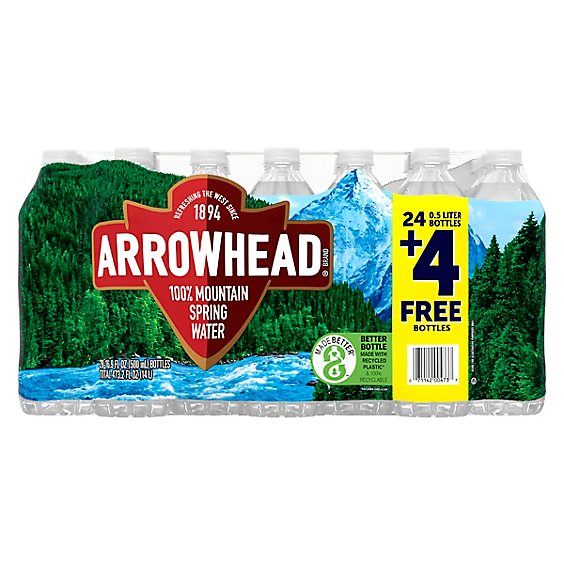 Arrowhead Spring Water - 28-16.9FZ