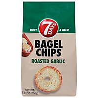 7days Roasted Garlic Bagel Chips - 8.81 OZ - Image 1