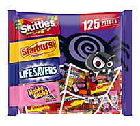 SKITTLES Starburst Life Savers & Hubba Bubba Chewing Gum Assortment Halloween Candy - 27.19 Oz