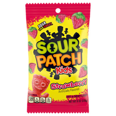 Sour Patch Kids Strawberry Soft Candy - 8 Oz - Image 1