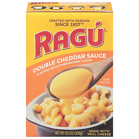 Ragu Double Cheddar Sauce - 15.5 Oz