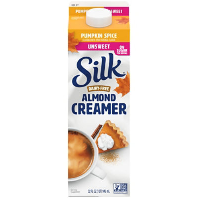 Silk Unsweet Pumpkin Spice Almond Milk Coffee Creamer - 32 Fl. Oz. - Image 2