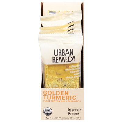 Urban Remedy Turmeric Coconut 7 Count Bars - 13.1 OZ