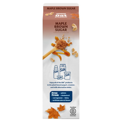 Silk Maple Brown Sugar Oat Milk Creamer - 32 Fl. Oz. - Image 2