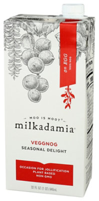 milkadamia Veggnogg Macadamia Milk - 32 Fl. Oz. - Image 4