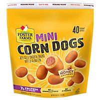 Foster Farms Mini Chicken Corn Dogs 40 Count Bags - 29.3 OZ - Image 3