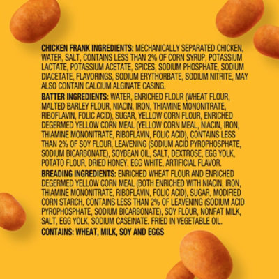 Foster Farms Mini Chicken Corn Dogs 40 Count Bags - 29.3 OZ - Image 4