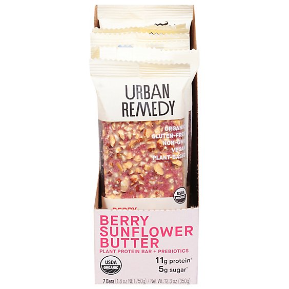 Urban Remedy Berry Sunflower 7 Count Bars - 11.2 OZ
