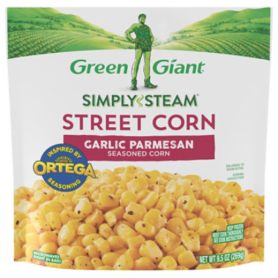 Green Giant Simply Steam Street Corn Garlic - 9.5 OZ - Image 1
