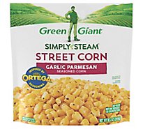 Green Giant Simply Steam Street Corn Garlic - 9.5 OZ