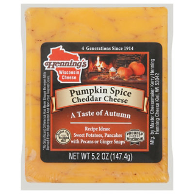 Hennings Cheese Cheddar Pumpkin Spice - 5.2 OZ - Image 3