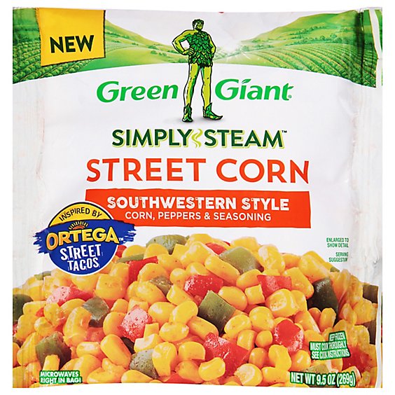 Green Giant Simply Steam Street Corn Southwest - 9.5 OZ
