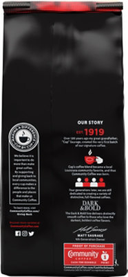 Community Coffee Dark & Bold Espresso Roast Ground - 12 OZ - Image 5