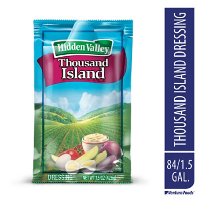 Hidden Valley 1000 Island Dressing - 1.5 Oz - Image 1