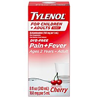 Ch Plus Adult Tylenol Df Susp Cherry - 8 FZ - Image 3