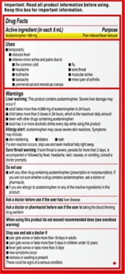 Ch Plus Adult Tylenol Df Susp Cherry - 8 FZ - Image 5