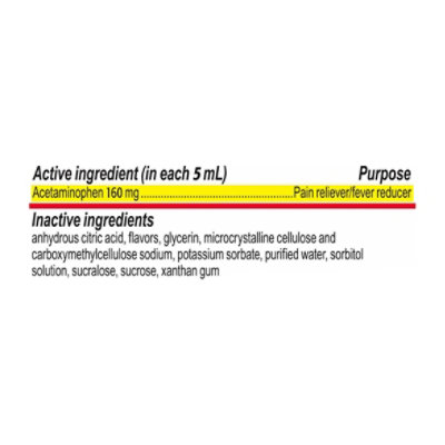 Ch Plus Adult Tylenol Df Susp Cherry - 8 FZ - Image 3