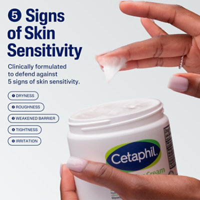 Cetaphil Moisturizing Cream Face - 16 OZ - Image 2