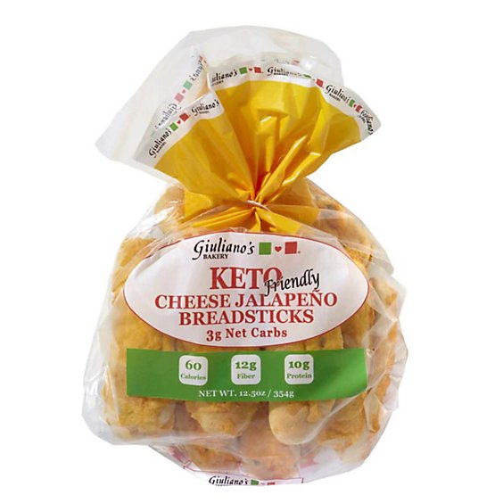 Giuliano's Keto Jalapeno Cheese Breadstick - 10 CT