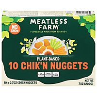 Meatless Farm Plant Based Chikn Nuggets - 7 Oz - Image 1