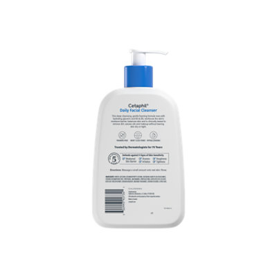 Cetaphil Daily Facial Cleanser Combination to Oily Sensitive Skin - 16 Fl. Oz. - Image 7
