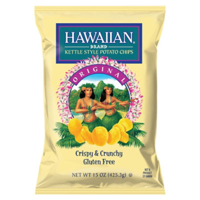 Hawaiian Pot Chps Kttl Styl Swt Maui Oni - 15 OZ