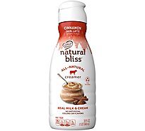 Coffee Mate Natural Bliss Cinnamon Swirl Latte All Natural Liquid Coffee Creamer - 32 Fl. Oz.