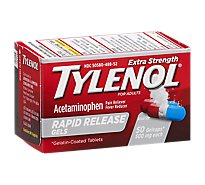 Tylenol Extra Strength Rapid Release Gelcaps - 50 CT