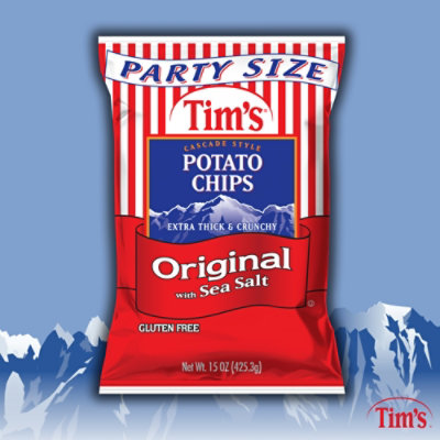 Tims Original Potato Chips - 15 OZ - Image 6