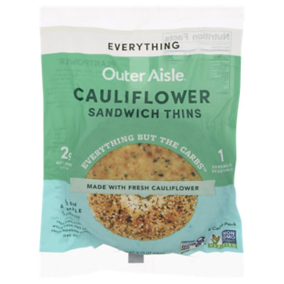 Outer Aisle Grmt Sndwch Clflwr Everythng - 6.75 OZ