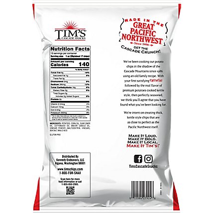 Tims Sea Salt & Vinegar Potato Chips - 15 OZ - Image 6