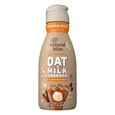 Coffee mate Natural Bliss Pumpkin Spice Oat Milk Liquid Creamer Bottle - 32 Fl. Oz. - Image 3