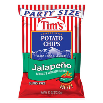 Tims Jalapeno Potato Chips - 15 OZ - Image 3