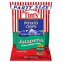 Tims Jalapeno Potato Chips - 15 OZ - Image 2