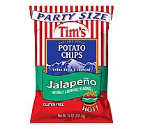 Tims Jalapeno Potato Chips - 15 OZ