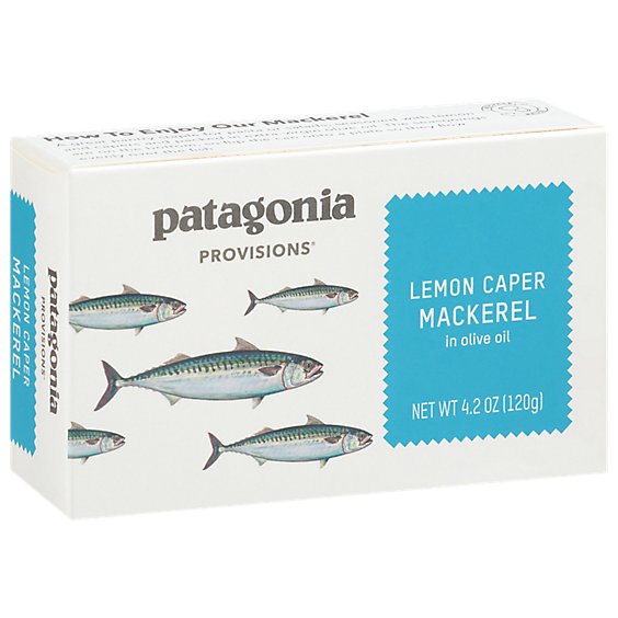 Patagonia Provisions Caper Lemon Mackerel - 4.2 Oz