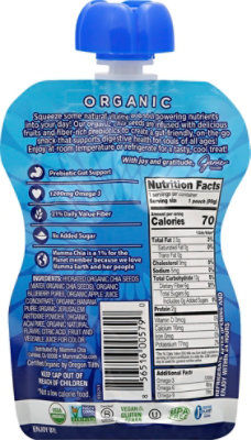 Mammachia Chia Sqz Prebiotic Blbry Acai - 3.5 OZ - Image 5