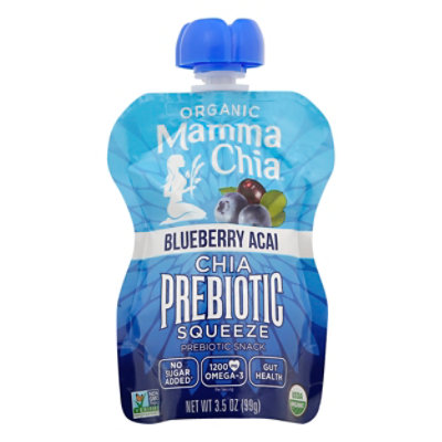 Mammachia Chia Sqz Prebiotic Blbry Acai - 3.5 OZ - Image 1