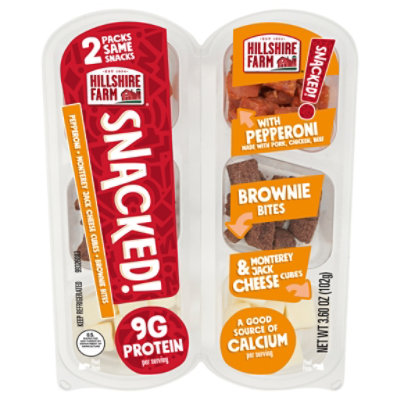 Hillshire Farm Pepperoni W/brownie Bites & Mont Jack Cheese - 3.6 OZ - Image 1