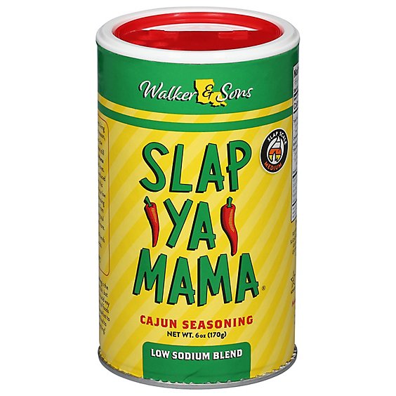 Slap Ya Mama Low Sodium Cajun Blend Seasoning - 6 Oz