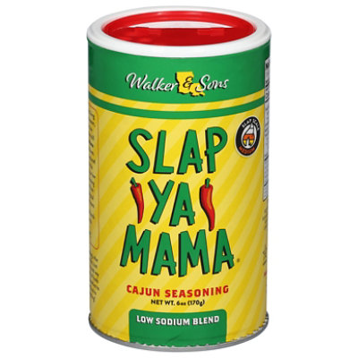 Slap Ya Mama Low Sodium Cajun Blend Seasoning - 6 Oz