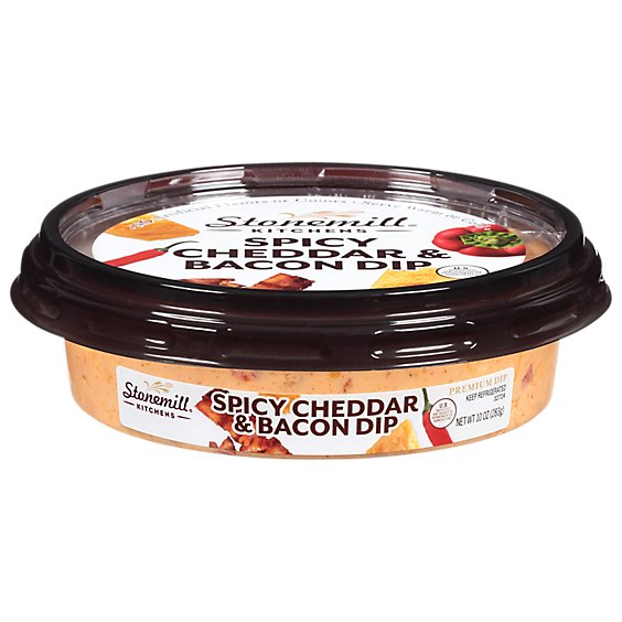 Stonemill Kitchens Spicy Cheddar And Bacon Dip - 10 OZ