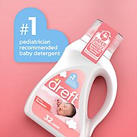 Dreft Stage 1 Newborn Baby Liquid Laundry Detergent 32 Loads - 46 Fl. Oz. - Image 3
