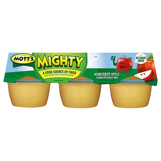 Mott's Mighty Honeycrisp Apple Applesauce - 6-3.9 Oz