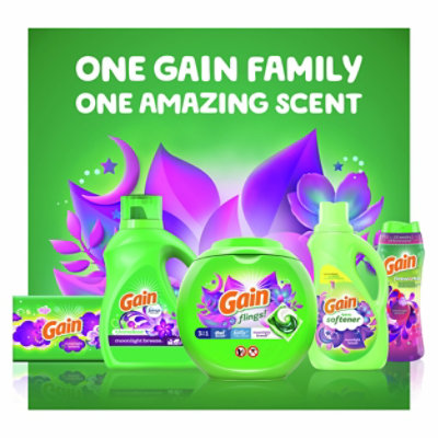 Gain Aroma HE Compatible Moonlight Breeze Scent Boost Liquid Laundry Detergent - 92 Fl. Oz. - Image 9