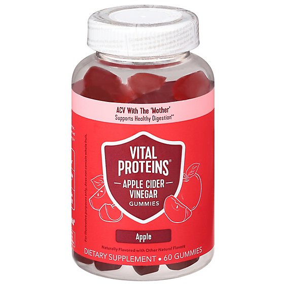 Vital Proteins Apple Cider Vinegar Gummy - 60 CT